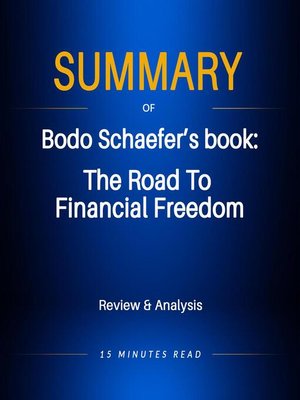 cover image of Summary of Bodo Schaefer's book